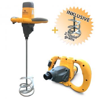 BAMATO Elektrisches Handruehrwerk BRW-1600PRO inkl. 2x Quirl
